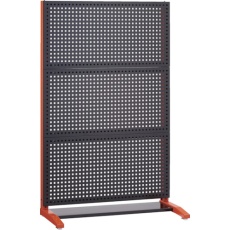 【UPR-33000-BK】TRUSCO UPR型パンチングラック H1450 黒オレンジ