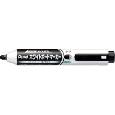 【MWXN5M-A】PENTEL ノック式ハンディホワイトボードマーカー丸芯・中字黒