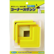 【PSRK-310】光 コーナースポンジ 4p 黄