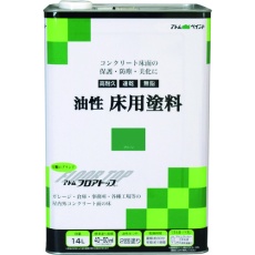 【00001-02332】アトムペイント 油性コンクリート床用 フロアトップ 14L #11グリーン