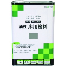 【00001-02333】アトムペイント 油性コンクリート床用 フロアトップ 14L #21アメリカングレー