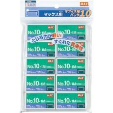 【MS91261】MAX ホッチキス針 NO.10-1Mパック10
