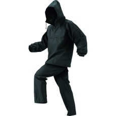 【RF-23-BK-L】おたふく RF-23 ブラック 上下セット ・ポリL