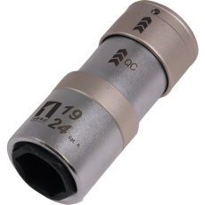 【19844】MUSTTOOL QCソケット ダブル 19/24mm 6角 IM-4W1924I-6K