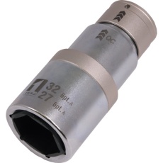 【19846】MUSTTOOL QCソケット ダブル 27/32mm 6角 IM-4W2732I-6K
