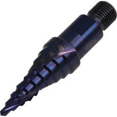 【19869】MUSTTOOL スパイラルステップドリル Φ4-20mm(9段) IM-STB420