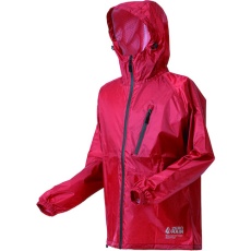 【NO1710-RED-3L】喜多 スーパーライトレインウェア 超軽量 No1710 レッド(霜降り柄) 3L(XL)