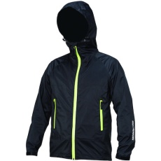 【NO2830-BK-LL】喜多 感動ストレッチ レインジャケット オールストレッチ透湿合羽 No2830 グラファイトブラック LL