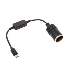 【CDC-CL12V】USB-C - アクセサリーソケット変換アダプタ