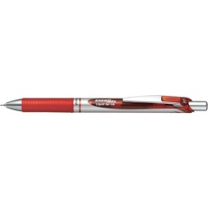 【BLN74-B】PENTEL ボールペン エナージェルノック BLN74 04 赤