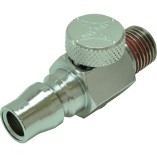 【2004000008491】アストロプロダクツ 1/4PF レギュレーター付 エアプラグ