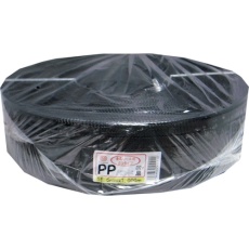 【PPBAND-1000-BK】まつうら PPバンド 15.5mm×1000m 黒(金具シール・手締めストッパー兼用)