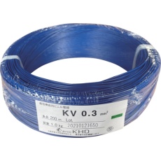 【KV0.3SQ-02-200M】KHD KV0.3 青 200m