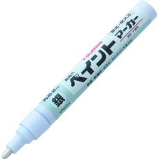 【KPEM-SLV】タジマ 高耐久ペイントマーカー シルバー 中字・丸芯
