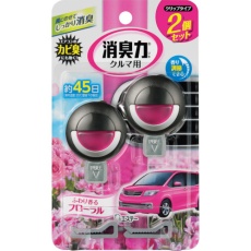 【ST16033】エステー クルマの消臭力 クリップタイプ 2個セット フローラル