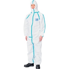 【P3050 LL】日光物産 化学防護服 バリアーマン