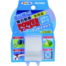 【603517】アサヒペン パワーテープ クリヤメッシュ 36MM×4M T044 クリヤ
