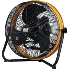 【HV18S180】CAT 工場扇 45cm(壁・床タイプ)羽根軸180°半転機能付 イエロー