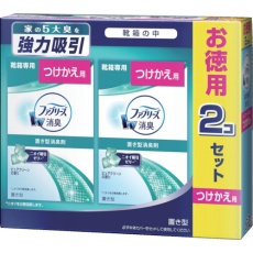 【964494】ファブリーズ 消臭剤 置き型 靴箱用 ピュアクリーンの香り つけかえ用 130g×2