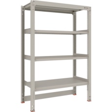 【M3-DB6464】TRUSCO スチールラック M3型中量棚 台車天板収納型 W1200XD571XH1800 4段 単体