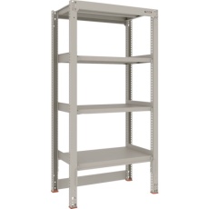 【M3-DB6364】TRUSCO スチールラック M3型中量棚 台車天板収納型 W900XD571XH1800 4段 単体