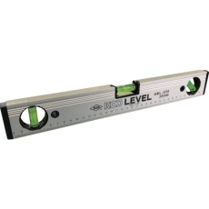 【L-550-100】KOD 箱型アルミレベルV溝付 100mm