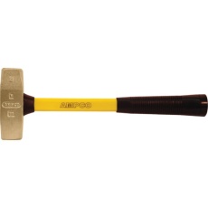 【AMCH-17FG】Ampco 防爆両口ハンマー(グラスファイバーハンドル) 頭径38mm 頭長130mm