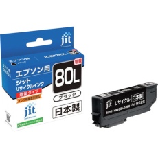 【JIT-E80BL】jit エプソン ICBK80L対応 ジットリサイクルインク ブラック(増量)