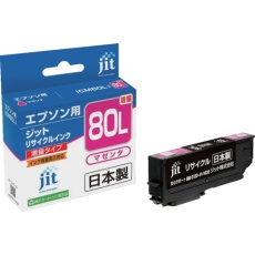 【JIT-E80ML】jit エプソン ICM80L対応 ジットリサイクルインク マゼンタ(増量)