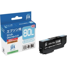 【JIT-E80LCL】jit エプソン ICLC80L対応 ジットリサイクルインク ライトシアン(増量)