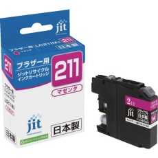 【JIT-B211M】jit ブラザー LC211M対応 ジットリサイクルインク マゼンタ