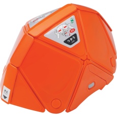 【TSC-10N-OR】防災用折りたたみヘルメット フラットメット2 TSC-10N オレンジ