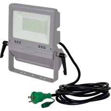 【LEN-FH50D-SL-50K】NICHIDO LED投光器 作業用フラットライト50W