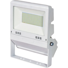 【LJS-FH50D-W-50K】NICHIDO LED投光器 常設用フラットライト50W 白