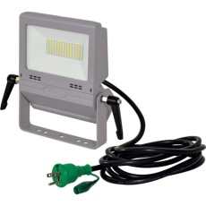 【LEN-FH30D-SL-50K】NICHIDO LED投光器 作業用フラットライト30W