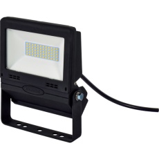 【LJS-FH20D-BK-50K】NICHIDO LED投光器 常設用フラットライト20W 黒