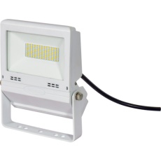 【LJS-FH30D-W-50K】NICHIDO LED投光器 常設用フラットライト30W 白
