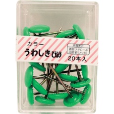 【BS-402】WAKI カラー上敷鋲 グリーン 20本入り