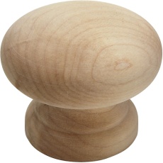 【TW-301】WAKI 木製つまみ 木地 45MM