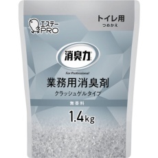 【ST130450】エステー G消臭力 クラッシュゲル トイレ用 詰替 1.4kg 無香料