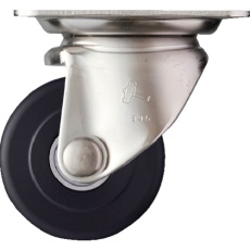 【540S0H-MCB75】ハンマー SUS 低床式重荷重用 自在 MCナイロンB車75mm