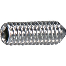【F001-02608】TRUSCO 六角穴付止めねじ くぼみ先 ステンレス M2.6×8 20本入