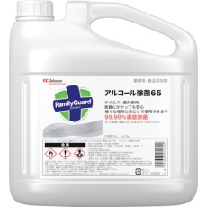 【333437】ジョンソン ファミリーガード アルコール除菌65 詰替用5L