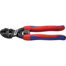 【7142-200】KNIPEX 200mm ミニクリッパー(強力型/20度ベント)リセス付