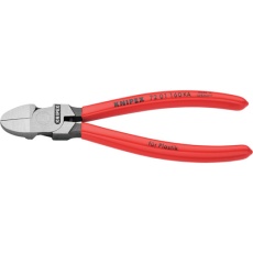 【7201-160KA】KNIPEX プラスチック用ニッパーラウンドヘッド 160mm