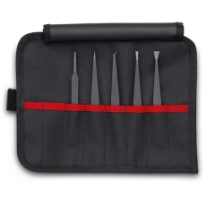 【9200-05ESD】KNIPEX プラスチックピンセット 5本組セット