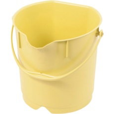 【66218500】BURRTEC バーキンタX カラーバケツ 9L 黄 BKXCB-9Y