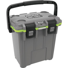 【20Q-1-DKGRYEGRN】PELICAN 20QT エリートクーラー ダークグレーXグリーン