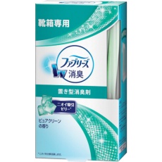 【673587】置き型ファブリーズ 芳香剤 靴箱用 ピュアクリーンの香り