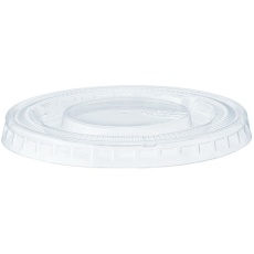 【4526008】HEIKO 透明カップ A-PET 平蓋 口径62mm用 穴なし 50個入り